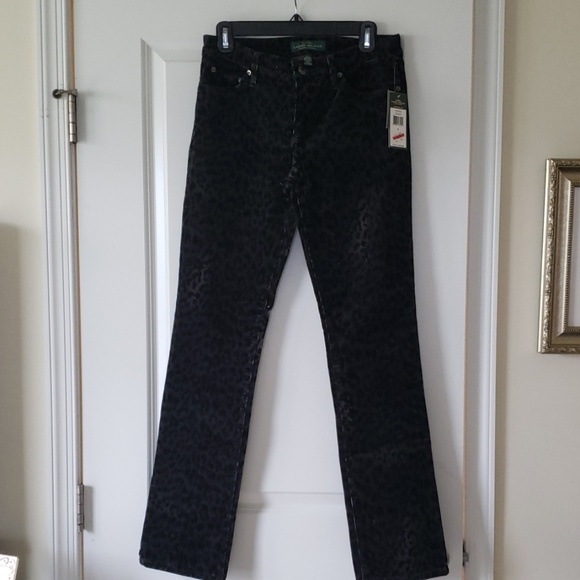 Lauren Ralph Lauren Pants - Ralph Lauren leopard corduroy size 4 pants